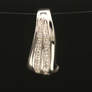 Sterling Zircon Pendant